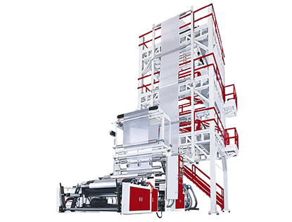 multilayer co-extrusion blown film machine